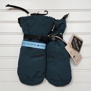 NWT Burton Women's Gore-Tex Deluxe Mittens Size Medium: Deep Emerald